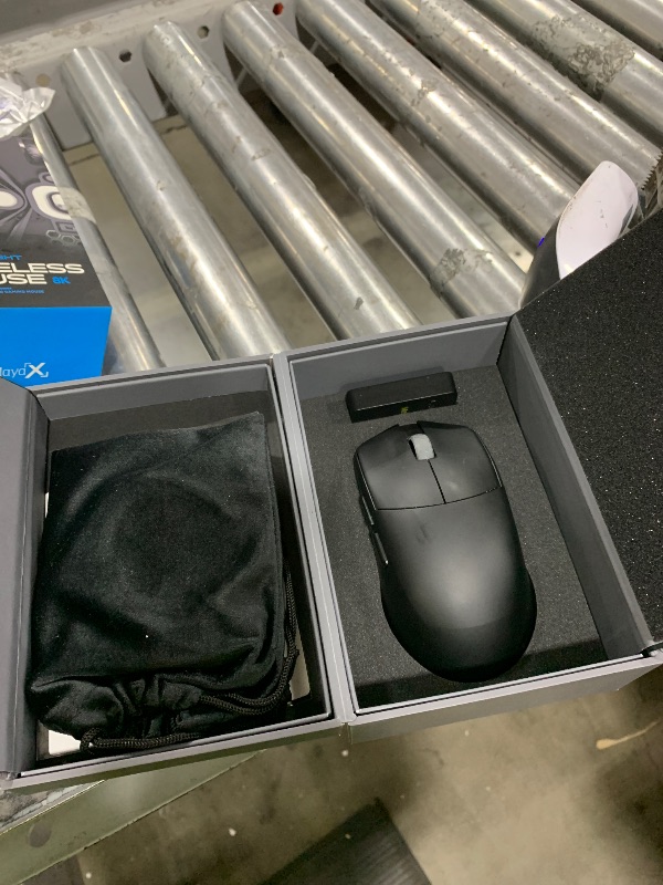 Photo 1 of Lamzu Maya X Wireless Gaming Mouse, Ultra Lightweight 47g, Optical Switch, Maximum 30000 DPI, Symmetrical, MCU Nordic 52840, Dust-Proof Encoder, PAW3950 Sensor(Larger Maya) (Black)