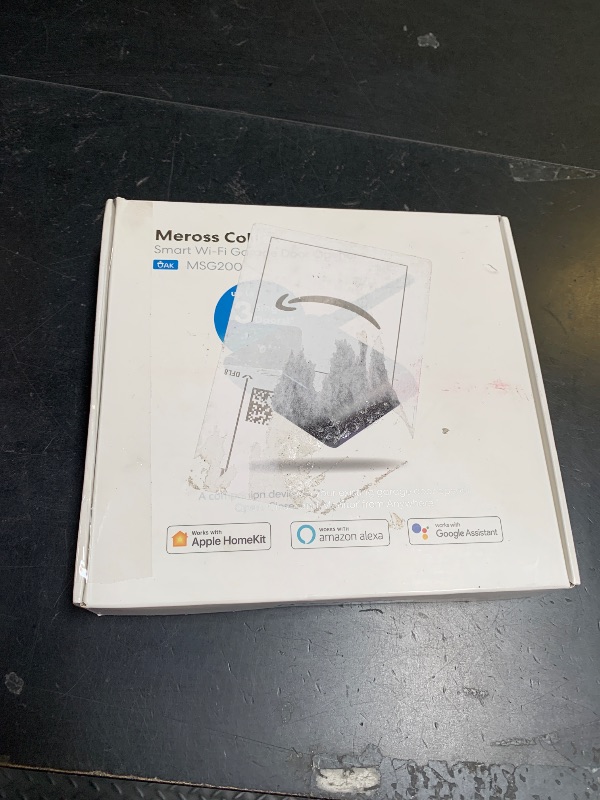 Photo 1 of meross Smart Garage Door Opener Remote with External Antenna, Up to 3 Single Doors, Compatible with Apple HomeKit, Amazon Alexa, Google Assistant, SmartThings, App Control, No Hub Needed
