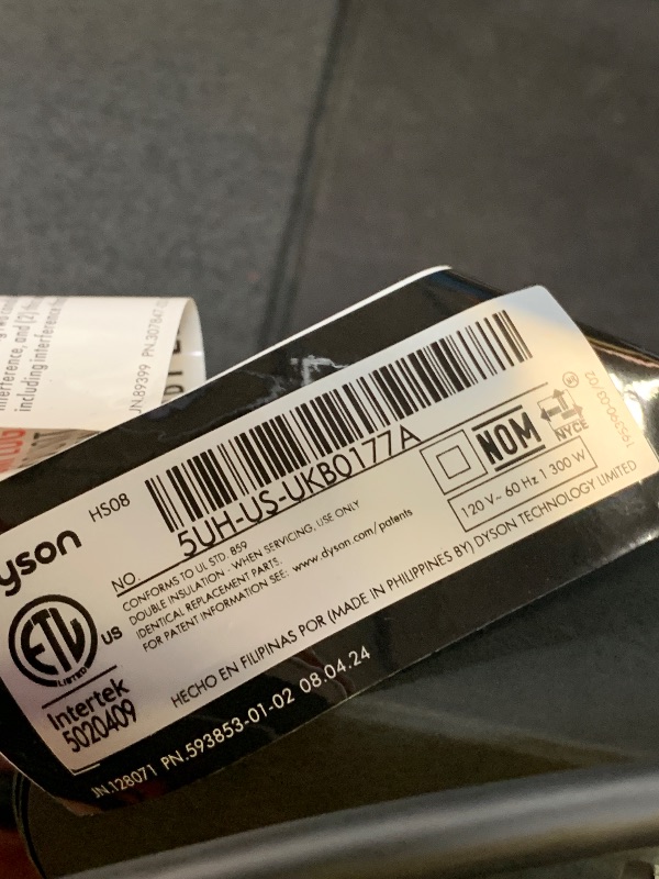 Photo 1 of Dyson Airwrap i.d. Multi-Styler, Allure Winner, Bluetooth Connected, No Heat Damage, 6-in-1 Versatility, Intelligent Hair Styler