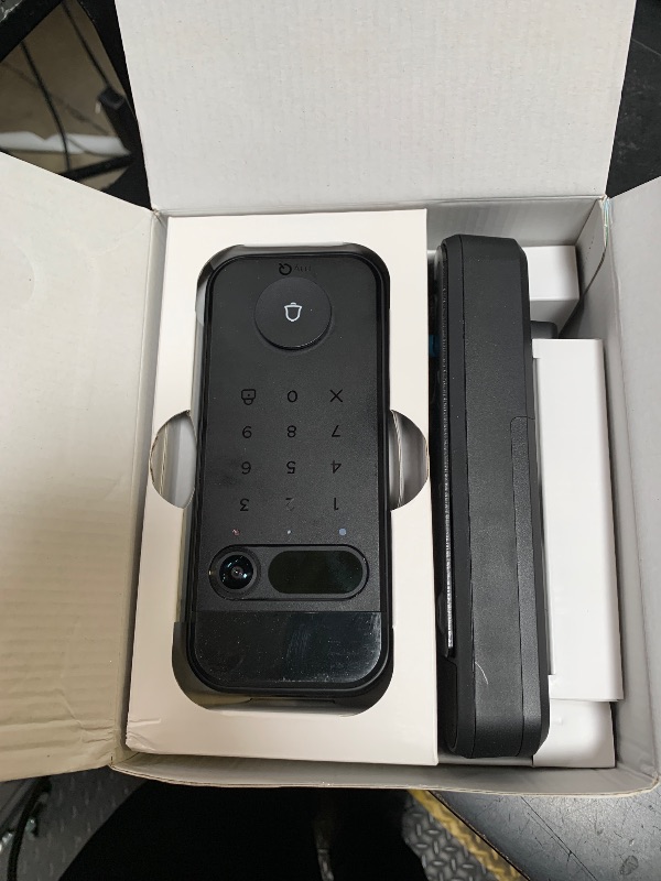 Photo 1 of myQ Secure View™ 3-in-1 Smart Lock with 2K HDR Video Doorbell Camera, Face Access, Fingerprint Access, PIN & App Control — Intelligent Entry with Built-in Camera, Color Night Vision & Two-Way Audio