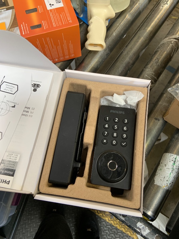Photo 1 of Philips Wi-Fi Door Lock, WiFi Smart Lock Keyless Entry Deadbolt for Front Door, Compatible with Alexa & Google Assistant, Remote Control, Built-in WiFi, APP Fingerprint Passcode Unlock, Auto Locking