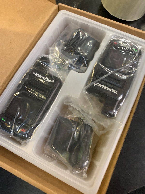 View 3 of (Lifetime Free) TIDRADIO TD-M15 Rapid Global Walkie Talkies 5000 Mile Long Range Poc radios, 4G LTE Unlimited Range Nationwide PTT Two Way Radios for Family, Logistics, Company with Sim Card (2 Pack)