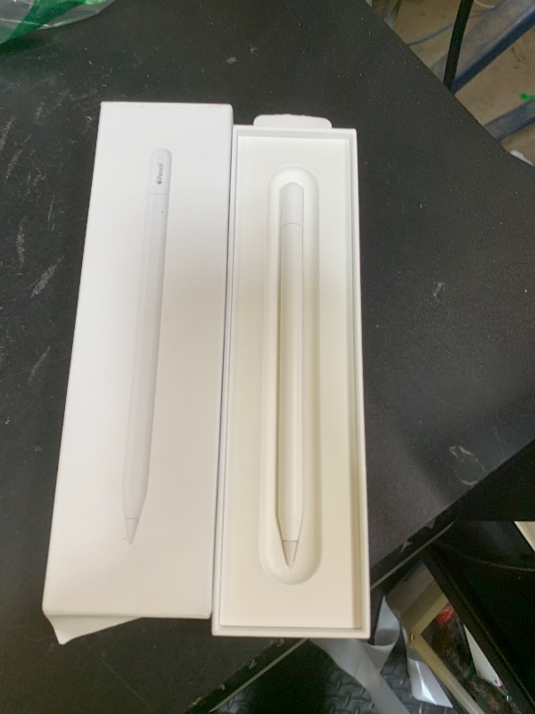 Photo 1 of Apple Pencil (USB-C): Device Compatibility Check Required - Pixel-Perfect Precision, Tilt Sensitivity, Perfect for Note-Taking, Drawing, and Signing Documents. Charges and Pairs with USB-C