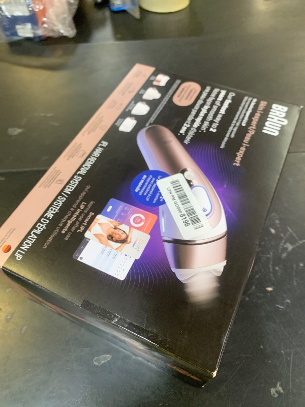 Photo 1 of Braun Skin i-Expert Smart IPL PL7219 at Home Laser Hair Removal for Women and Men with App, Premium Pouch, Venus Razor, 2 Smart Heads, Facial Trimmer