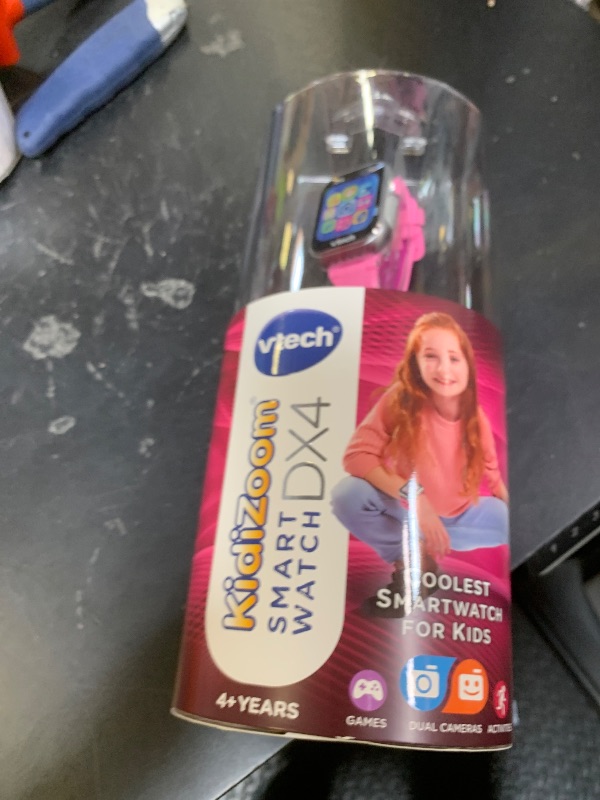 Photo 1 of VTech KidiZoom Smartwatch DX4, Pink