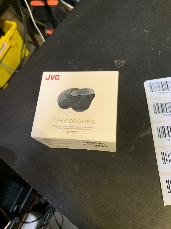 Photo 1 of JVC Nearphones Open Ear True Wireless Headphones - Open Ear Earbuds - Bluetooth 5.3-24H Playback - IPX4 Water Resistant - Built-in Mic - Awareness & Comfort - Ear Clip Earbuds - HANP1T