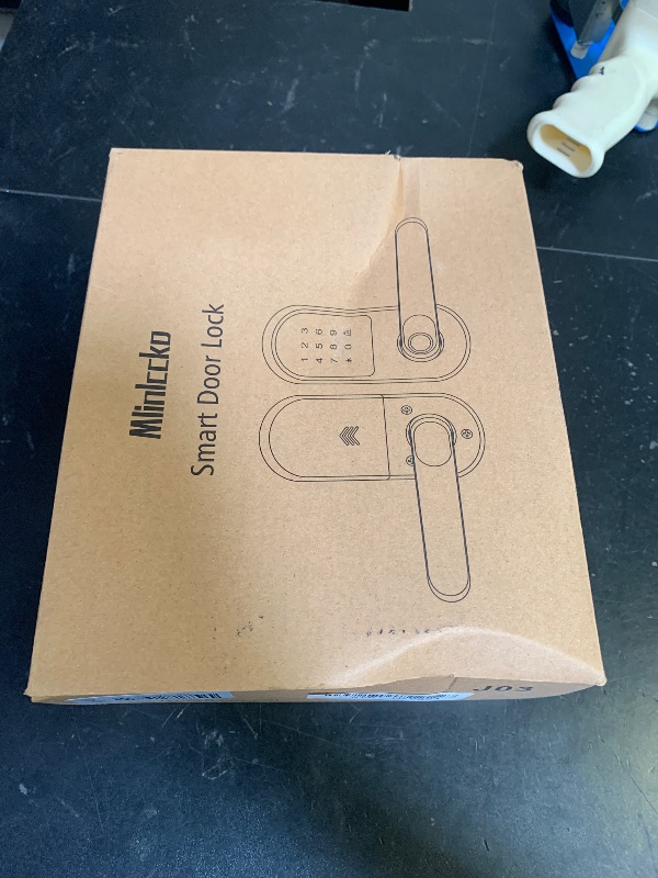 Photo 1 of Mlinlccko Smart Door Lock WiFi APP Remote Control Unlocking Keyless Entry Fingerprint Passwords IC Fobs Electronic Touchscreen Keypad Handle Deadbolt an-ti Peeping Passwords