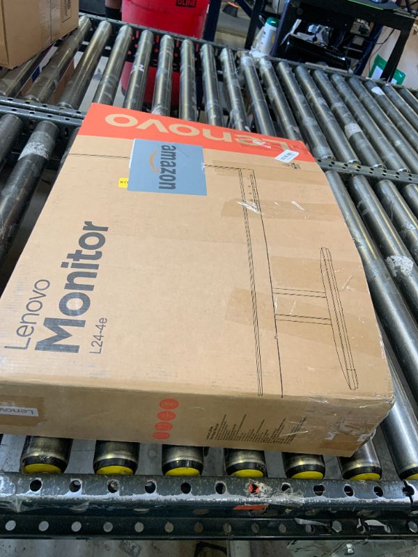 Photo 1 of Lenovo L24-4e - Office Monitor - 23.8" FHD IPS Display - 100Hz Refresh Rate - 4 ms MPRT - 99% sRGB - Raven Black - Tilt Stand