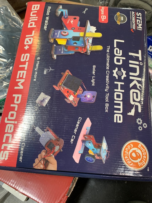 Photo 1 of Butterfly EduFields 70+ Jumbo STEM Projects Kit for Kids Age 12-14 | Engineering & STEM Robotic Kits for 8-12 Year Olds | Electronics Circuits | Best Birthday Gift for Kids Age 12-14