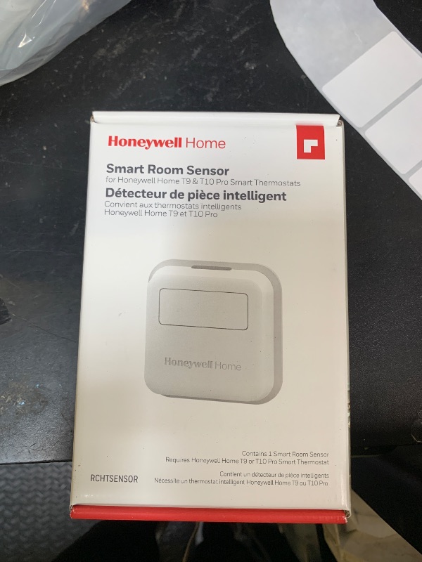 Photo 1 of Honeywell Home RCHTSENSOR-1PK, Smart Room Sensor works with T9/T10 WIFI Smart Thermostats