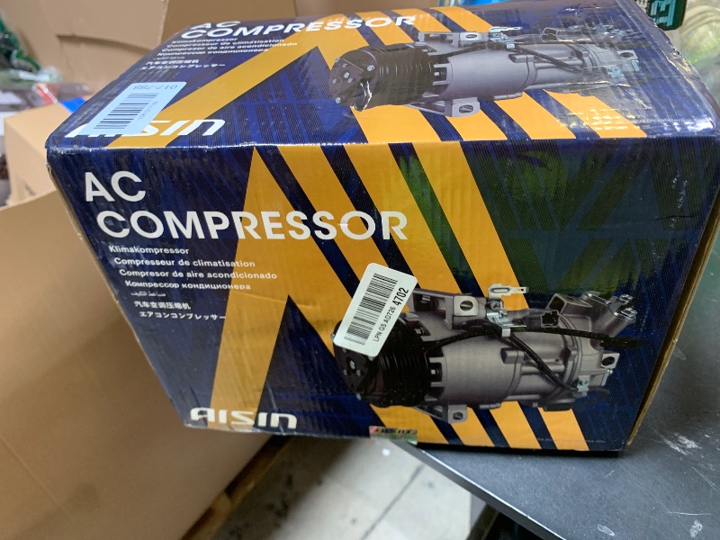 Photo 1 of AISIN AFTERMARKET ACCH-00101 Air Conditioner AC Compressor - Compatible with Honda CRV 2015-2016, Acura ILX 2016-2018 - with 7-Pulley Groove, with Clutch