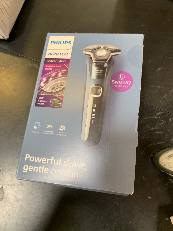 View 2 of Philips Norelco Shaver 5400, Rechargeable Wet & Dry Shaver with Pop-Up Trimmer, S5880/81