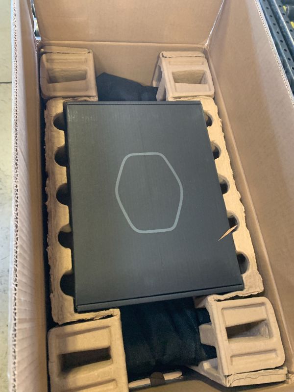 Photo 1 of Cooler Master NCORE 100 Air Mini-ITX PC Tower Case, Anodized Aluminum, 356mm Vertical Triple-Slot Mount GPU, SFX PSU 130mm | Air Cooler Up to 70 mm, Compatible RTX 5080 | RX 9070 XT