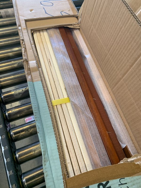 Photo 1 of Mellow Naturalista Grand - 12 Inch Solid Wood Platform Bed with Wooden Slats - No Box Spring Needed - Full (Cherry)