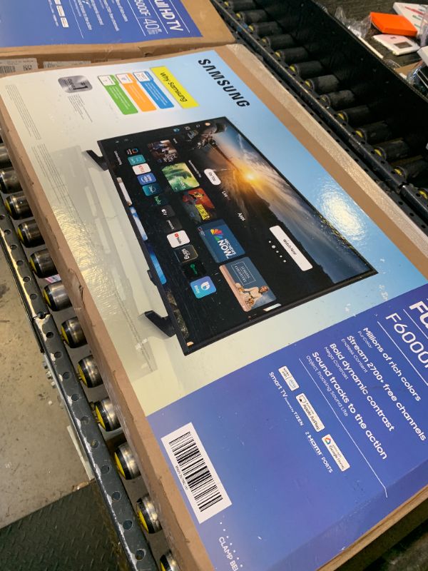 Photo 1 of SAMSUNG 40-Inch Class Full HD F6000 Smart TV (2025 Model) HDR, Object Tracking Sound Lite, Knox Security, One UI Tizen, Smart TV