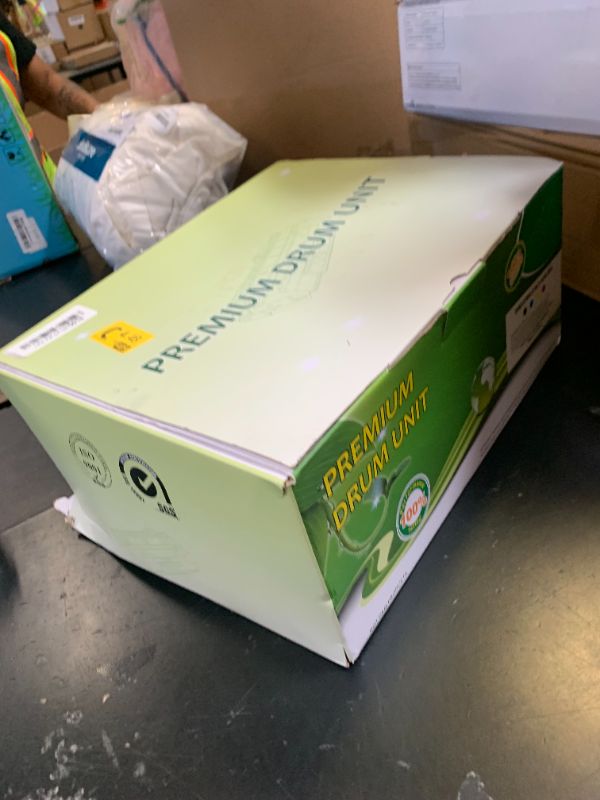 Photo 1 of 2 Pack DR223CL DR 223CL Black Drum Unit High Yield Replacement for Brother DR223CL DR223 DR-223 Drum Unit MFC-L3770CDW MFC-L3750CDW MFC-L3710CW HL-L3230CDW HL-L3290CDW Printer (No Toner)
