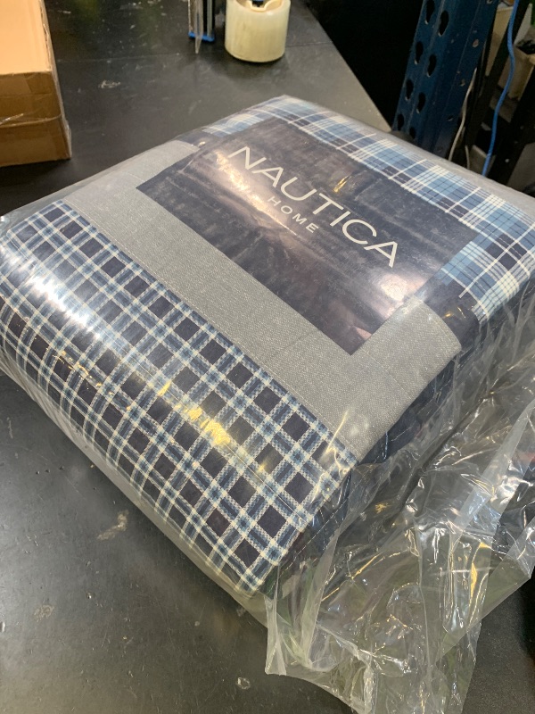 Photo 1 of Nautica Addison Blue Quilt Set