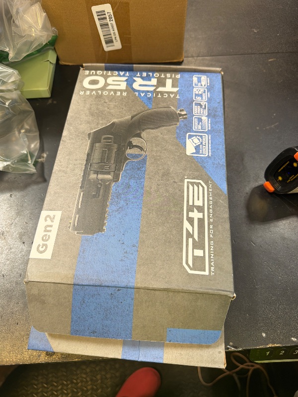 Photo 1 of T4E TR50 Gen 2 Revolver .50 Caliber Training Pistol Paintball Gun Marker