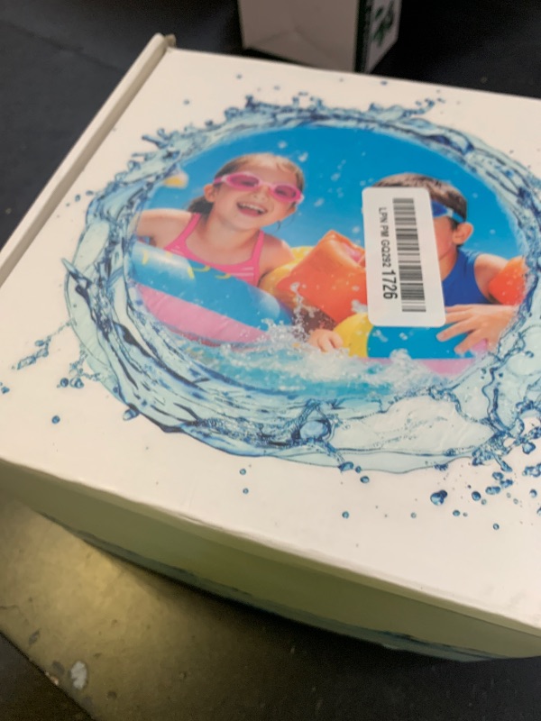 Photo 1 of Smart Pool Alarm with App Connectivity | Real-Time Phone Alerts & Adjustable Sensitivity | LED Status Monitoring | for Inground & Above Ground Pools | Housewarming Gift Pool Owners Sky Blue