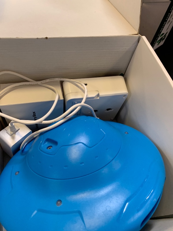 Photo 1 of Smart Pool Alarm with App Connectivity | Real-Time Phone Alerts & Adjustable Sensitivity | LED Status Monitoring | for Inground & Above Ground Pools | Housewarming Gift Pool Owners Sky Blue