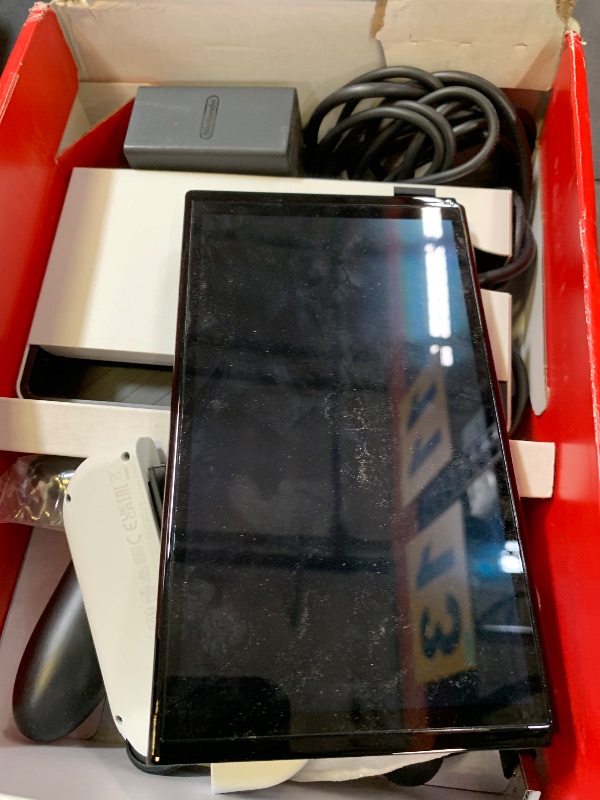 Photo 1 of Nintendo Switch – OLED Model w/White Joy-Con