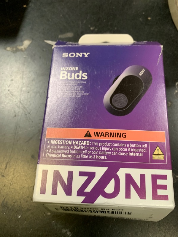 Photo 1 of Sony Inzone s Wireless Gaming Earbuds, Perfect for PlayStation® 5, for PC/PS5/Switch/Mobile, 48Hr Battery with Case, Noise Canceling, 360 Spatial Sound, 2.4GHz USB-C Dongle, WF-G700N Black