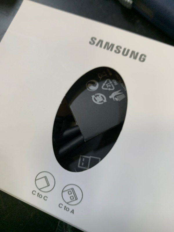 Photo 1 of Samsung T7 Portable SSD, 1TB External Solid State Drive, Speeds Up to 1,050MB/s, USB 3.2 Gen 2, Reliable Storage for Gaming, Students, Professionals, MU-PC1T0T/AM, Gray