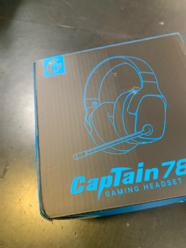 Photo 1 of Gvyugke 2.4GHz Wireless Gaming Headsets for PS5, PS4, PC, Switch - Bluetooth 5.3 Gaming Headphones with Noise Canceling Mic, 7.1 Surround Sound, 70H Battery, Blue Lighting - Blush Pink