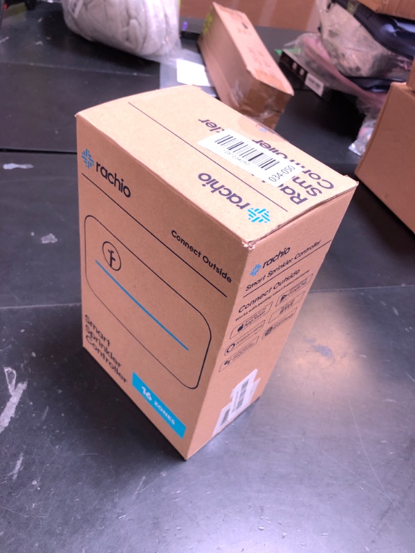 Photo 1 of Rachio WiFi Smart Sprinkler Controller (16-Zone Irrigation Remote Control) – App-Based Scheduling, Local Weather Intelligence, Rain Skips, Easy DIY Install