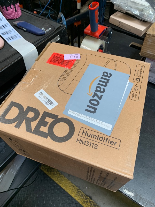 Photo 1 of Dreo Smart Humidifiers for Bedroom, Top Fill 4L Supersized Humidifier Large Room with 28 dB, 36H Runtime, Touch/APP/Voice Control, Nightlight, Cool Mist Humidifiers for Baby, Plants, Indoor, Black