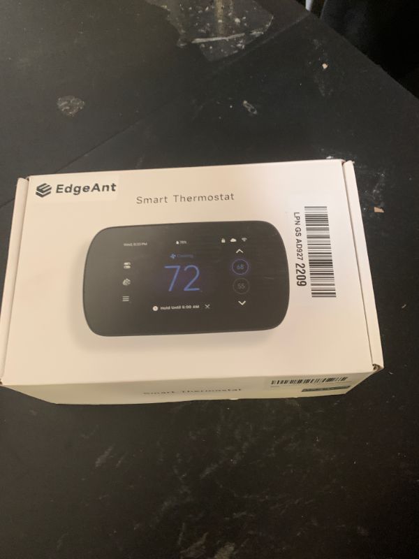 Photo 1 of Smart Thermostats for Home, WiFi Thermostats 4.3 Inches Touch Screen Compatible with Alexa and Google Assistant, 7day x 8period Programmable Control Programmable, C-Wire Required