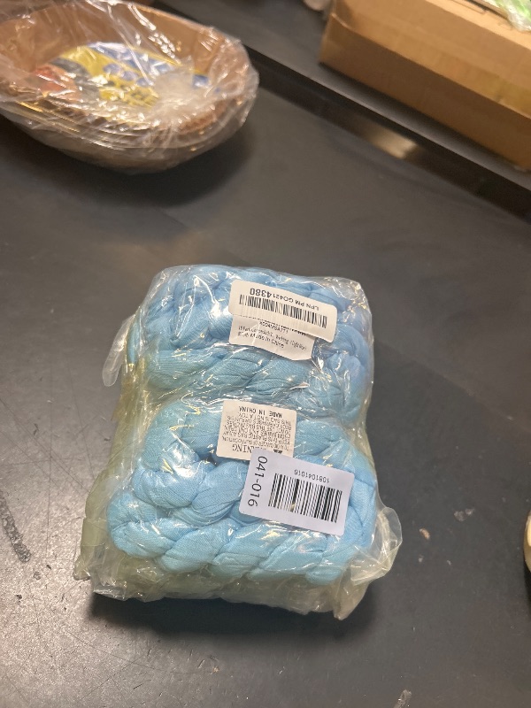 Photo 1 of 10 Pack Light Blue Cheesecloth Table Runner 17x108 Inch Boho Gauze Cheese Cloth Table Runners for Wedding Party Baby Shower Birthday Home Decor