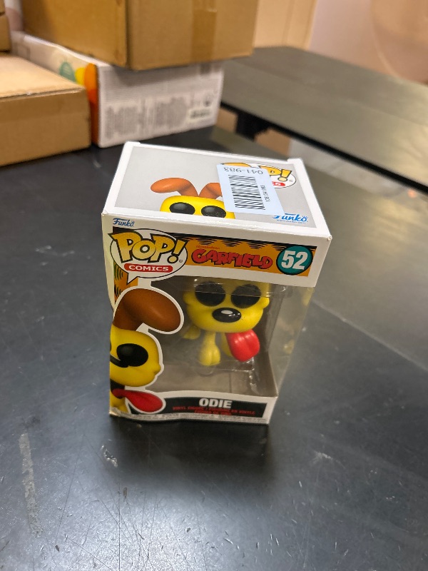 Photo 1 of Funko Pop! Comics: Garfield - Odie - Garfield Characters - Collectable Vinyl Figure - Gift Idea - Official Merchandise - Toys for Kids & Adults - Cartoon Fans - Model Figure for Collectors