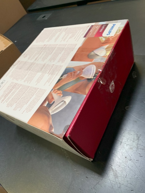 Photo 1 of Philips Lumea 7000 Series IPL Hair Removal Device - Permanent Laser Hair Reduction for Women & Men, Easy and Comfortable Use at Home, SenseIQ, Uniquely Curved Attachment for Body, BRI931/03