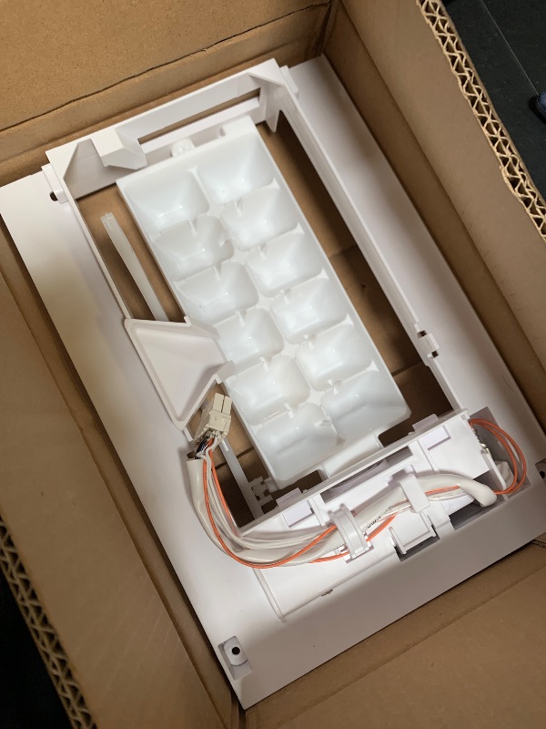 Photo 1 of Upgraded AEQ72909603 AEQ72909602 Refrigerator Ice Maker Assembly, Compatible with LG/Kenmore/Sears Refrigerators, Replacement for AEQ72909601 2216335 AH3617225 EA3617225