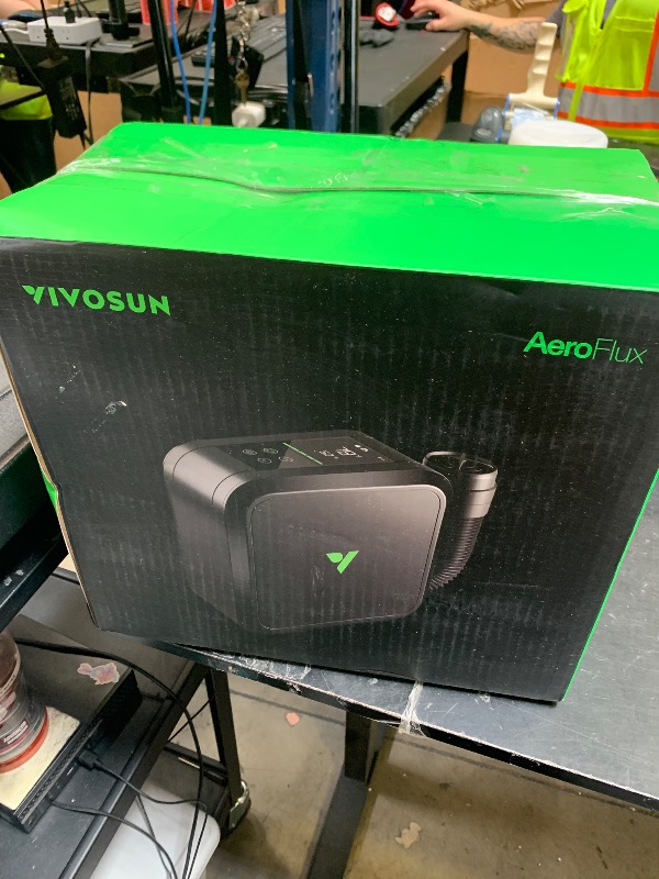 Photo 1 of VIVOSUN AeroFlux Smart Grow Tent Heater with Thermostat, 700W PTC Heating, Compact & Portable with VPD, APP Control & Overheat Protection, Included Extension Hose for Grow Tents, Rooms, Greenhouses