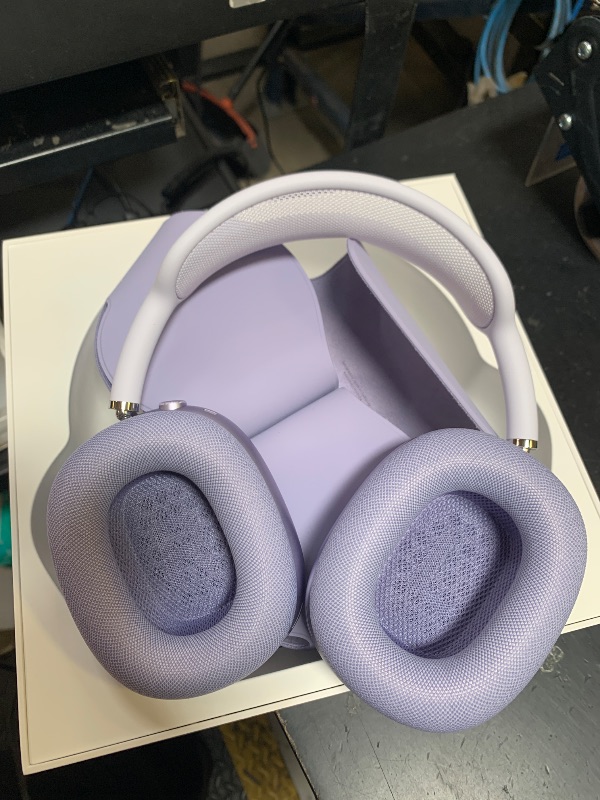 Photo 1 of Apple AirPods Max 2 Wireless Over-Ear Headphones, Active Noise Cancellation, Adaptive Audio, Personalized Spatial Audio, Live Translation, Bluetooth Headphones for iPhone – Purple