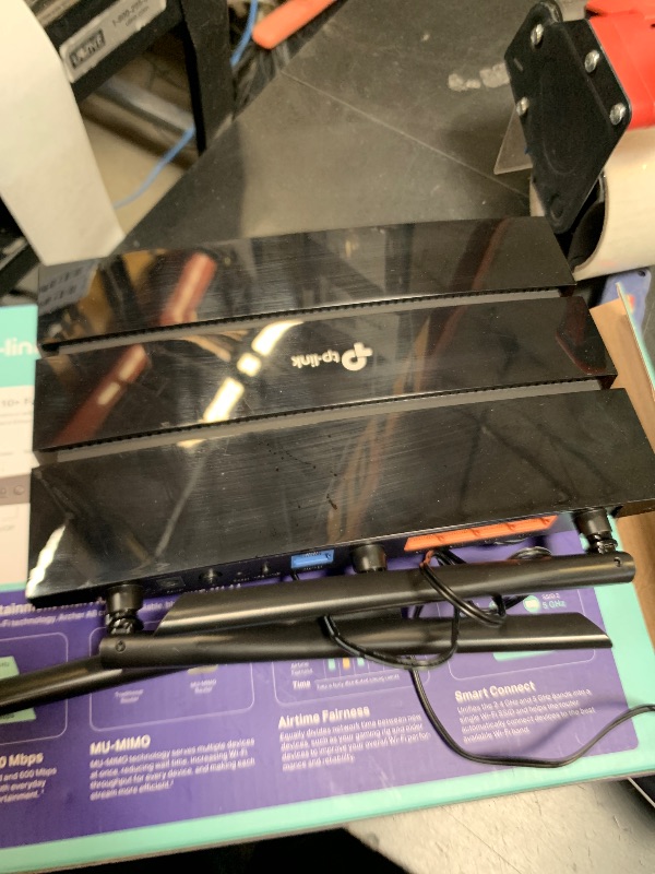 Photo 1 of TP-Link AC1900 Smart WiFi Router (Archer A8) -High Speed MU-MIMO Wireless Router, Dual Band Router for Wireless Internet, Gigabit, Supports Guest WiFi