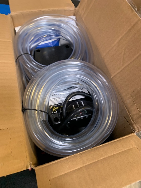 Photo 1 of AprilAire 4856 Low Profile 120V Dehumidifier Condensate Pump for AprilAire Crawl Space, Basement, Whole-House Dehumidifier Models E070, E080, E100, E130, 1820, 1830, 1850, 1852, 1870, 1872