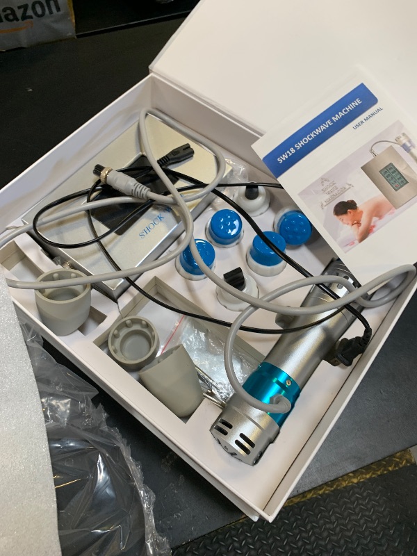 Photo 1 of Focused Shockwave Therapy Machine Extracorporeal Shockwave Therapy Machine for Body Masager Pain Relief Exercise Skeletal Injuries Plantar Fasciitis Shock Wave Therapy Device Home Use