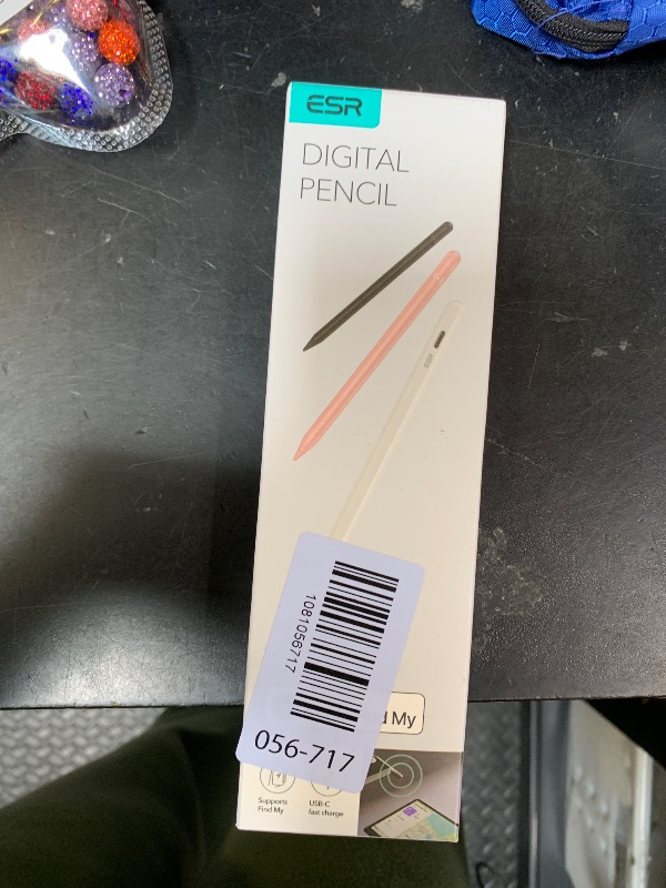 Photo 1 of ESR Geo Digital iPad Pencil Findmy Compatible with Apple iPad 2018-2026,with Easy Shortcuts for Apple iPad A16/10/9/8 & Air 13/11 & Pro 12.9/13/11 & Mini 7/6/5,White(No Wireless Charging)