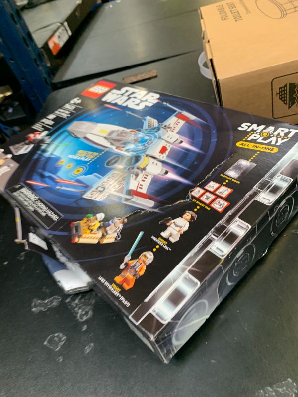Photo 1 of LEGO Star Wars SMART Play: Luke’s Red Five X-Wing Interactive Building Toy - All-in-One Set - Reacts to How You Move and Play with a SMART Brick - Gift for Boys, Girls, Kids Ages 6+ - 75423
