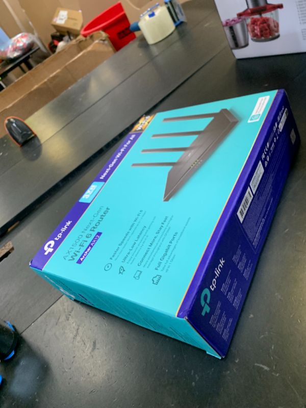 Photo 1 of TP-Link Archer AX12 WiFi6 Router AX1500 1xGb WAN