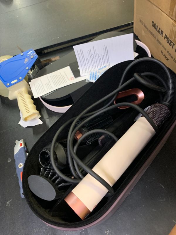 Photo 1 of Dyson Airwrap Co-anda2x Multi-Styler and Dryer Straight+Wavy in Ceramic Pink