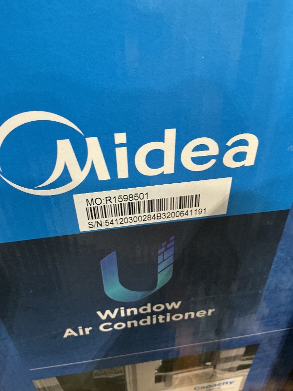 Photo 1 of ***UPDATED 7/31*** Midea 12,000 BTU U Shaped Smart Inverter Window Air Conditioner - Cools 550 Sq Ft, Ultra Quiet with Open Window Operation - Alexa/Google Assistant Compatible, 37% Energy Savings, Remote (2026 Edition)