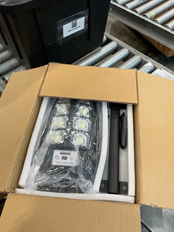 Photo 1 of ***NOT WORKING*** CEDIO 6000W Solar Lights Outdoor,IP67 Waterproof Solar Street Lights,Dusk to Dawn Outdoor Solar Lights with Remote for Backyard,Garage and Parking Lot ?2 Pack?