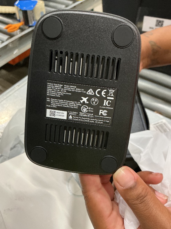 Photo 1 of [UNTESTED] Creality Scan Bridge for Raptor/Raptor Pro/RaptorX/Sermoon S1, Supports WiFi 6 Wireless Screen Mirroring, Smart Phone Application, Large Capacity and Fast Charging, Lightweight and Compact for Use