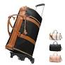 Photo 1 of ** black only**
Rolling Garment Bag for Travel,Large Convertible Garment Duffel Bag Rolling Duffle Bag with Wheels,Carry on Garment Bags Weekender Travle Jenni Bags for Women Men(Black2)