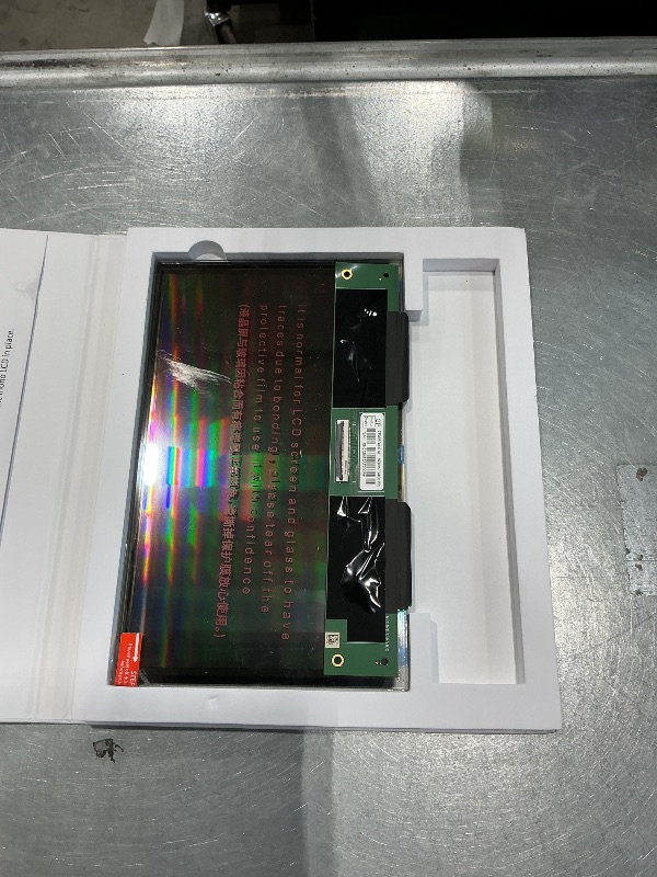 Photo 1 of [minor crack in corner] ELEGOO 10-inch 16K LCD Screen Only Compatible with ELEGOO Saturn 4 Ultra 16K Resin 3D Printer