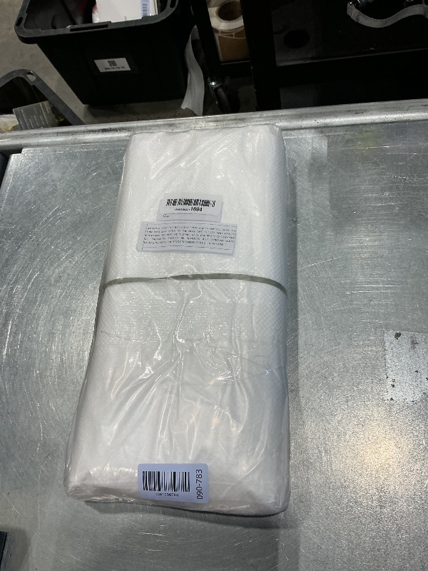 Photo 1 of (Not Made in China) 20 Pack, Heavy Duty Sand Bags for Flooding, Empty Sandbags with Tie Strings, UV Protection 1600 Hours, Flood Control,14in x 26in, Sandbag for Weight, 50lb Capacity, White